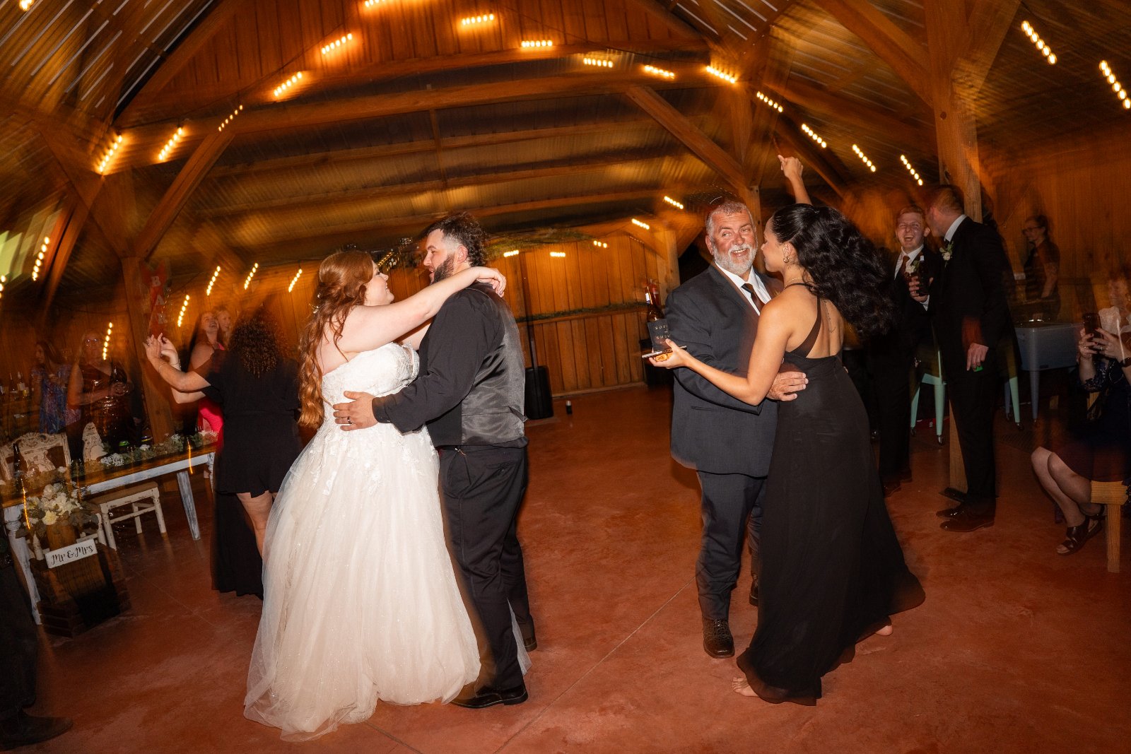 Wedding at The Daughter's Barn — March 2025 — Footloose Entertainment Jacksonville